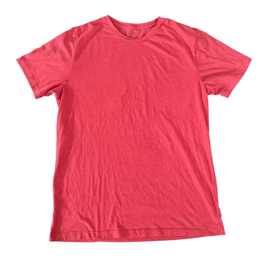 J.Crew men's T-Shirt Large Salmon j crew classic pink orange